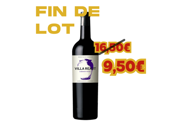 Villa Réaut Cabernet Franc - Elevage en Amphores