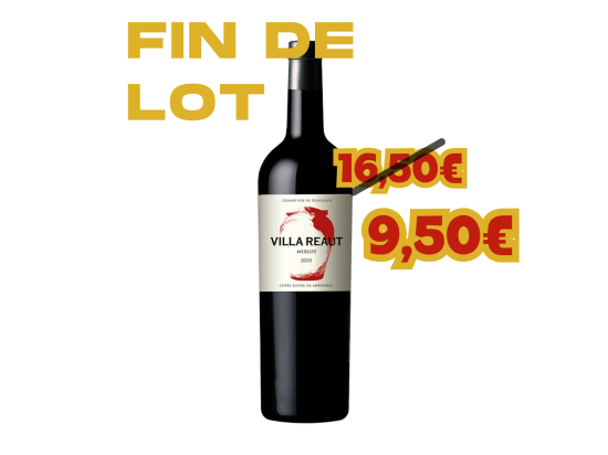 Villa Réaut Merlot - Elevage en Amphores