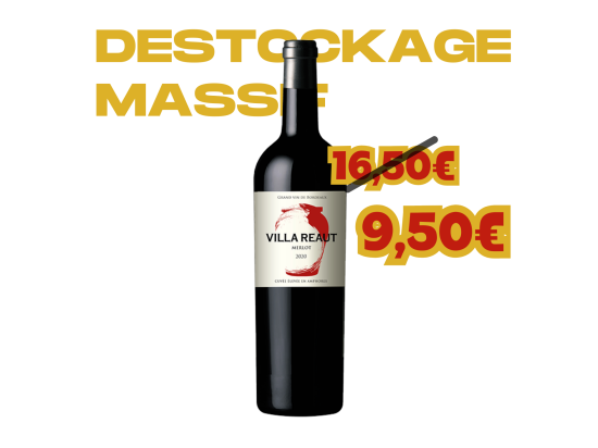 Villa Réaut Merlot - Elevage en Amphores
