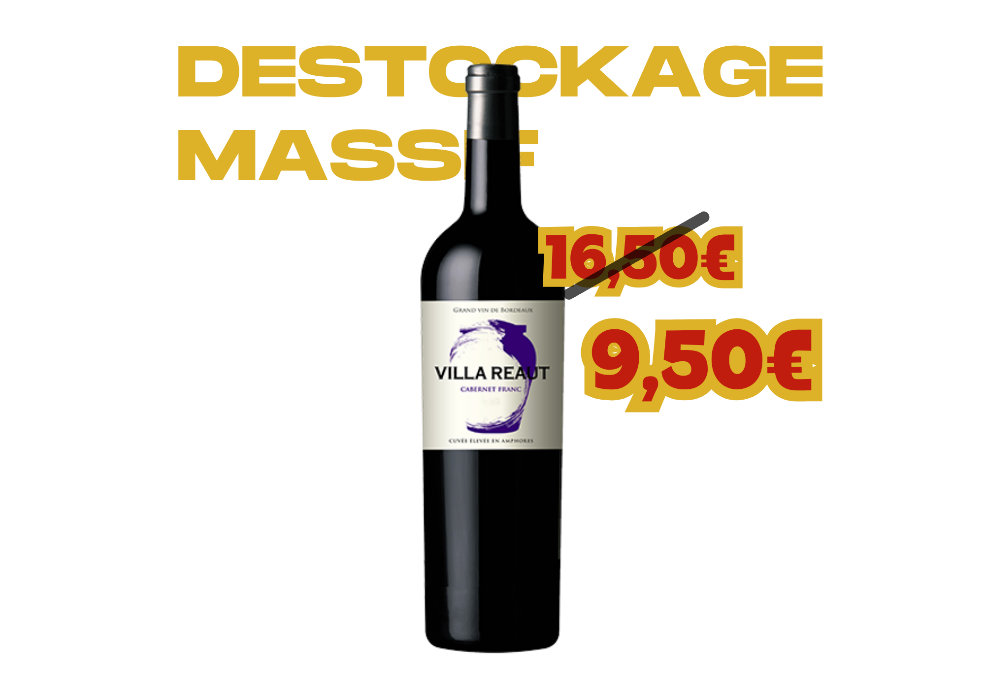 Villa Réaut Cabernet Franc - Elevage en Amphores