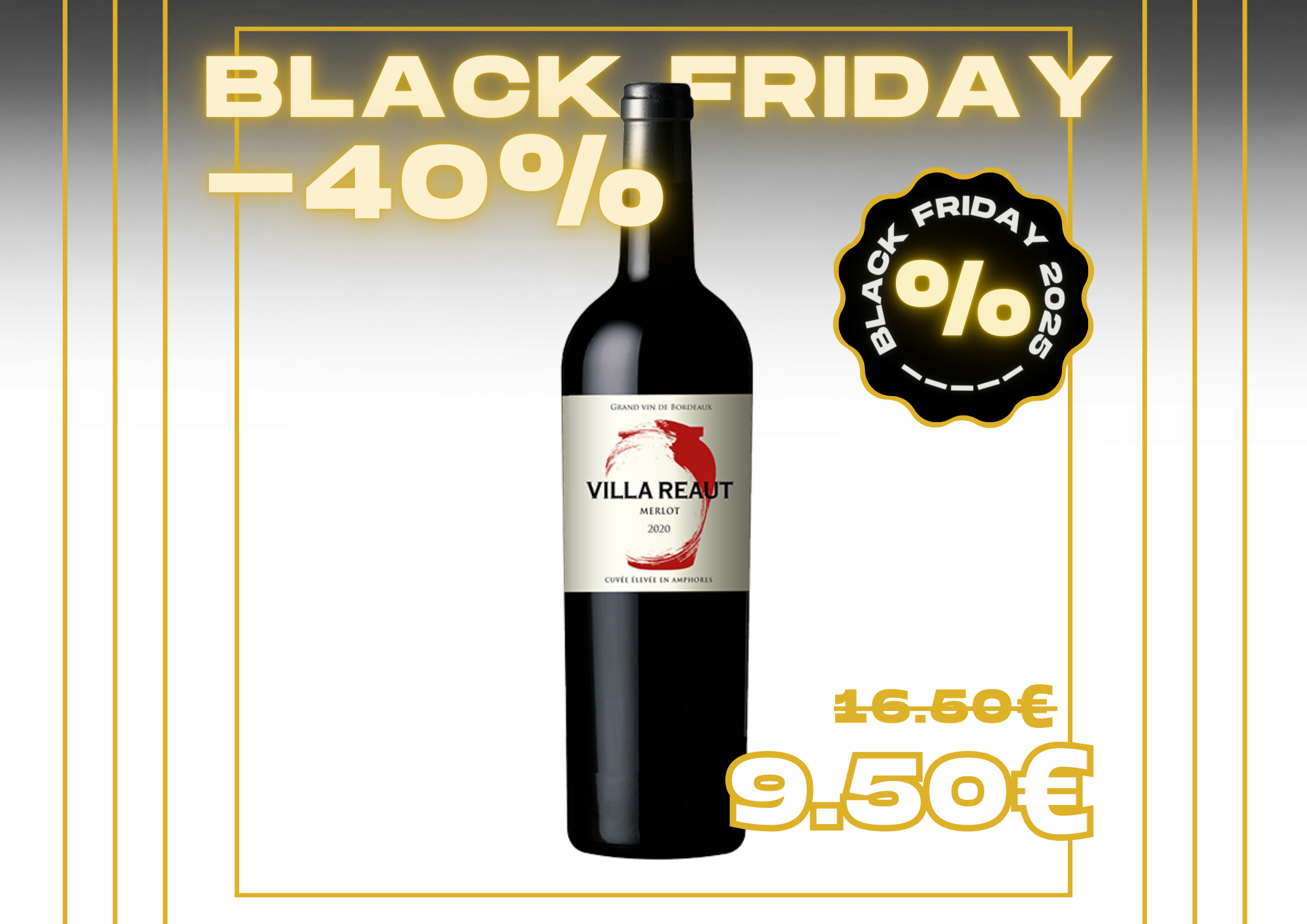 Villa Réaut Merlot - Elevage en Amphores