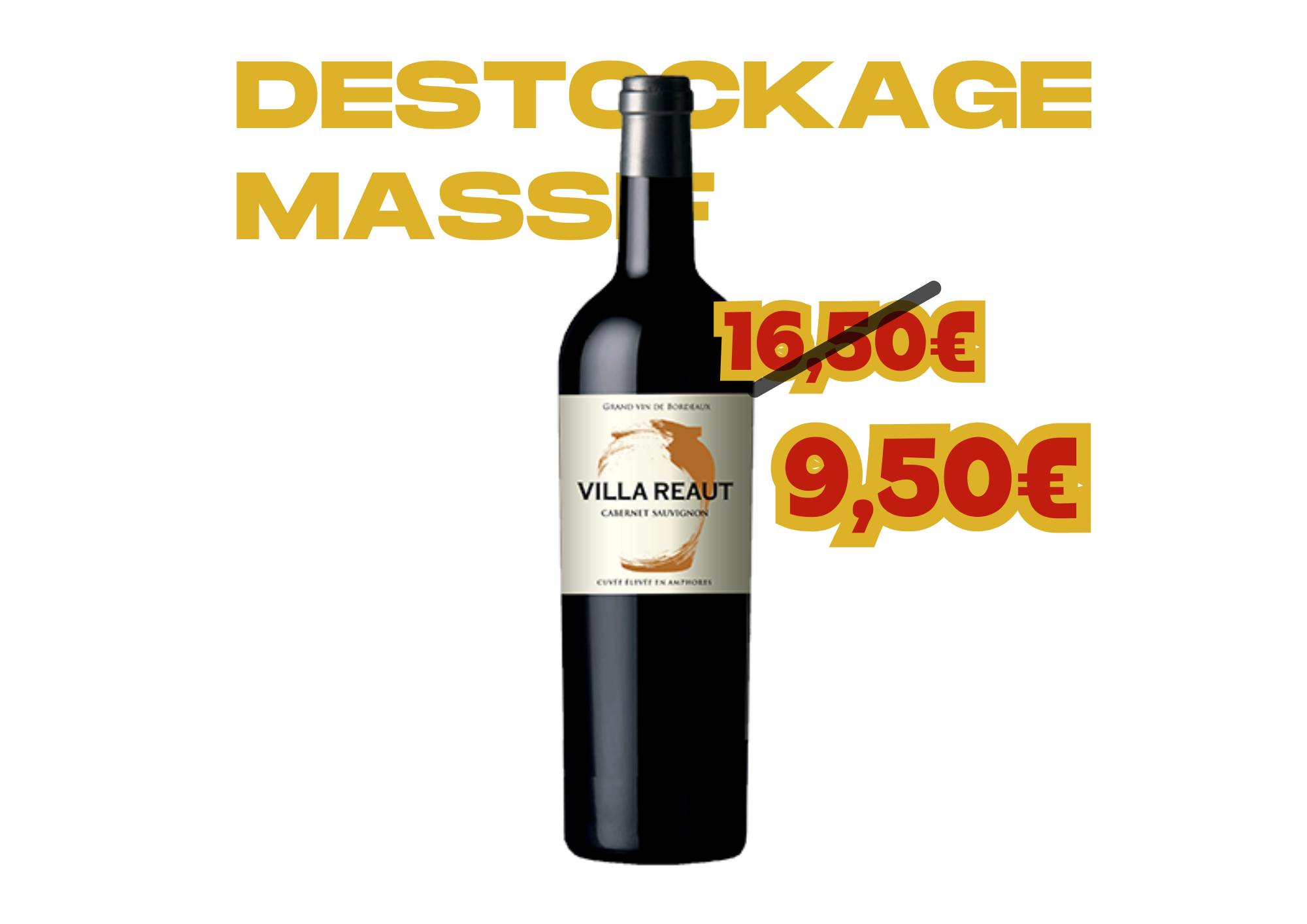 Villa Réaut Cabernet Sauvignon - Elevage en Amphores